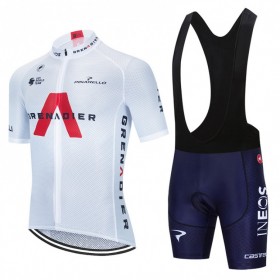 Tenue Maillot + Cuissard à Bretelles 2021 Ineos Grenadiers N004